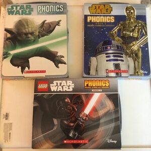 Starwars Book Set of 30 - by Scholastic Home School Educational Phonics